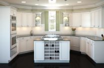 A More Social Kitchen (U-Shaped Kitchen with Island)